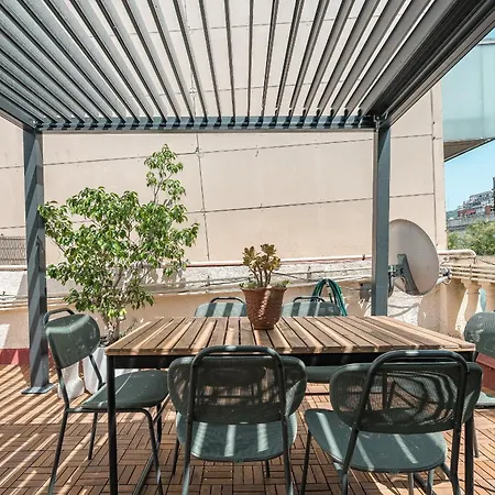 Apartment Beautiful Terrace Near Plaza Espanya